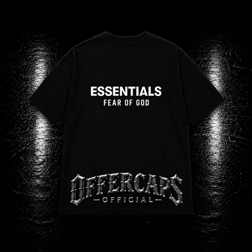 ESSENTIALS FEAR OF GOD – BLACK TE
