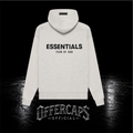 Essentials White Hoodie